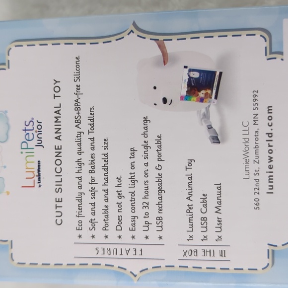 Lumipets UFO junior toy light NEW nightlight - Picture 2 of 2